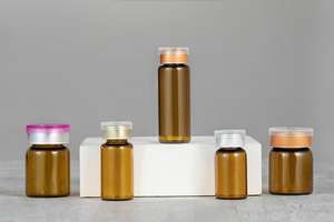 Siero Peptidico per la Cura della Pelle in Flaconi Speciali, Bottiglie per Polvere Liofilizzata, Confezioni Cosmetiche Sterili, Ecologiche e Durevoli - Product Image 2