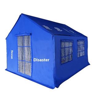 Lớn 12 mét vuông lều ngoài trời hai không thấm nước cotton oxford vải thép gia đình một phòng ngủ ấm cứu trợ khẩn cấp cho - Product Image 1