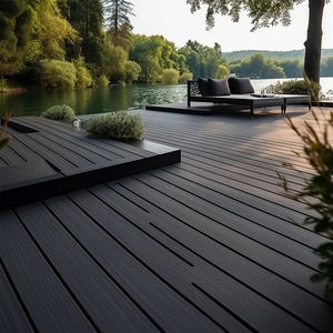 Piso de Deck WPC para Exterior, Composto de Madeira e Plástico, Design Quadrado, Mais Cores, Piso WPC - Product Image 4