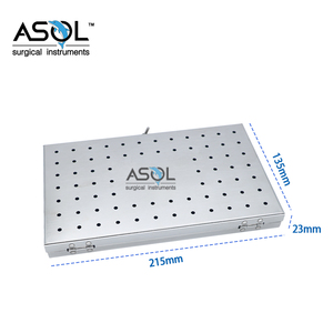 <strong>Autoclavable</strong> Endoscope Stainless Steel Sterilization Tray Endoscope Disinfection <strong>Box</strong> - Product Image 2