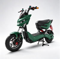 Sepeda Motor Listrik Kecepatan Tinggi 1000W 2000W 72V 60V20Ah Moped Listrik yang Dapat Disesuaikan untuk Dewasa Rangka Baja Karbon Tinggi E-bike