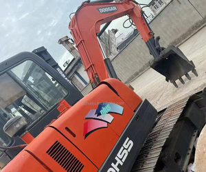 Mini-excavatrice Doosan DH55 d'occasion, 5 tonnes, excavatrice hydraulique sur chenilles coréenne, testée, exportée - Product Image 5