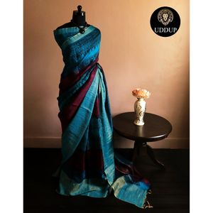 Direct Factory Supply Indian <strong>Designer</strong> New <strong>Collection</strong> of Pure Handloom Munga <strong>Saree</strong> for Girls Gifting Use for Worldwide Export - Product Image 2