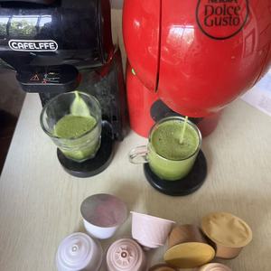 Capsules de matcha compatibles <span class=keywords><strong>Dolce</strong></span> <span class=keywords><strong>Gusto</strong></span> au goût de noix de coco de qualité supérieure, très vendues, avec matcha chinois de haute qualité - Product Image 2