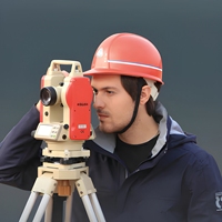 Théodolite électronique laser Kolida DT-02LL, précision 2'', avec double laser, plomb et pointeur, instrument de topographie