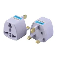 Adaptateur de prise universel US UK AU vers EU, convertisseur de prise murale de voyage USA vers Europe, chargeur secteur AC, prise à 2 broches rondes