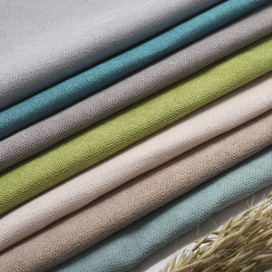 Tissu de canapé en velours glacé à carreaux uni, matériau tricoté haut de gamme en coton et lin, tissu grossier pour la décoration de canapé - Vente en gros usine - Product Image 4