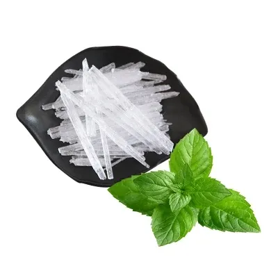 Cristal do menthol de alta qualidade feita em cristais do menthol da china produto