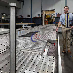 Mesa industrial de soldadura de hierro fundido 3D a gran escala para fabricación de estructuras de acero y uso de máquinas herramienta de medición y medición - Product Image 2