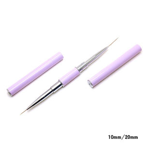 ปากกาปลายสองด้านมีรายละเอียดศิลปะตกแต่งเล็บแบบมืออาชีพสีโรสโกลด์ปากกาหัวไนลอนเส้นใยไลเนอร์อุปกรณ์วาดภาพเล็บเป็นลอน - Product Image 5