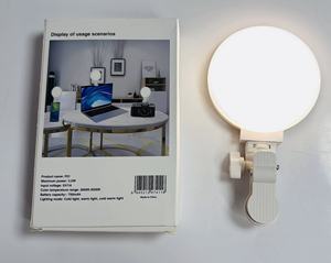 Mini <span class=keywords><strong>lampe</strong></span> LED à clip pour téléphone portable, lumière <span class=keywords><strong>selfie</strong></span>, 100 lampes LED, 3200K-6500K avec batterie pour téléphone Huawei Xiaomi Smartphone - Product Image 5