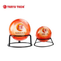 Boule extinctrice suspendue homologuée CE, à activation automatique, à poudre sèche, pour la maison, la cuisine et la voiture