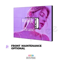 Video Wall de 46, 49, 55 y 65 Pulgadas con Bisel Ultrafino, Pantalla LCD para Interiores 2x2, 3x3, 4x4, Pantalla de Publicidad 4K para Empalme