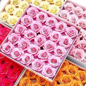 Aierflorist Manta Rose Scented Soap Flower DIY Aroma Simulation Flower Head Gift Bouquet Box Decoration Soap Flower Head - Product Image 6