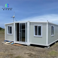 Contenedor Expandible Transpirable de 40 Pies al por Mayor con Diseño Plano para Campamentos de Trabajo y Uso en Ingeniería Comercial