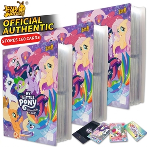 Álbum de Tarjetas Kayou My Little, Mini Álbum de Almacenamiento, Paquete Divertido Auténtico, Colección <span class=keywords><strong>con</strong></span> Reverso Negro, Libro de Colección de Tarjetas <span class=keywords><strong>con</strong></span> Cuadrícula Cuádruple - Product Image 4