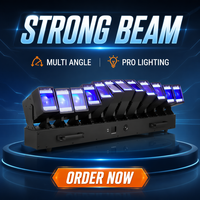 Luces LED de haz de 12 piezas y 60W con enfoque ajustable, matriz de lavado de color para ambiente de conciertos/bares, Thousand-Handed Guanyin