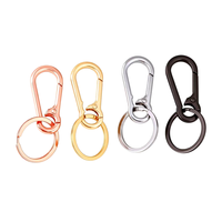 Porte-clés mousqueton en métal réglable, élégant, de luxe ou vintage - Clip en alliage de zinc durable, crochet de sécurité pour sacs à main, sacs à dos, ceintures
