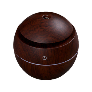 130ML Air Humidifier Essential Oil <strong>Diffuser</strong> Quiet Mist Sprayer Car Air <strong>Purifier</strong> Aroma Oil Humidificador <strong>Mini</strong> Wood for Bedroom - Product Image 2