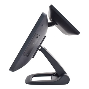 15.6inch màn hình kép Windows máy POS có thể gập lại đứng thanh <span class=keywords><strong>to</strong></span>án truy cập xách tay tiền mặt đăng ký - Product Image 2
