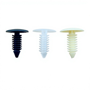 Clips de sujeción universales negros de PP para revetes de techo de automóvil, para fijaciones de tapicería interior y maletero - Product Image 2