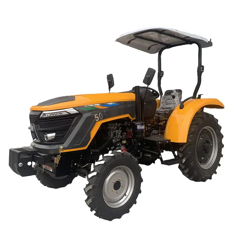 Multifunctionele Land Universele 4wd 4X4 60hp 70hp Landbouwtractor 80hp 90hp 100hp Landbouw Tractor Machine Te Koop