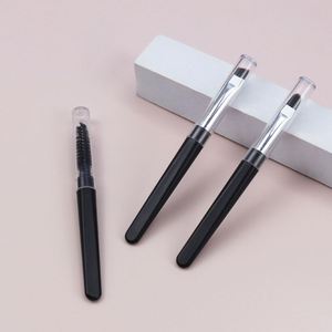 Nouveaux pinceaux portables pour cils et eye-liner, pinceaux à sourcils en silicone pour estomper les couleurs, pinceaux à lèvres, pinceaux de maquillage en gros - Product Image 6