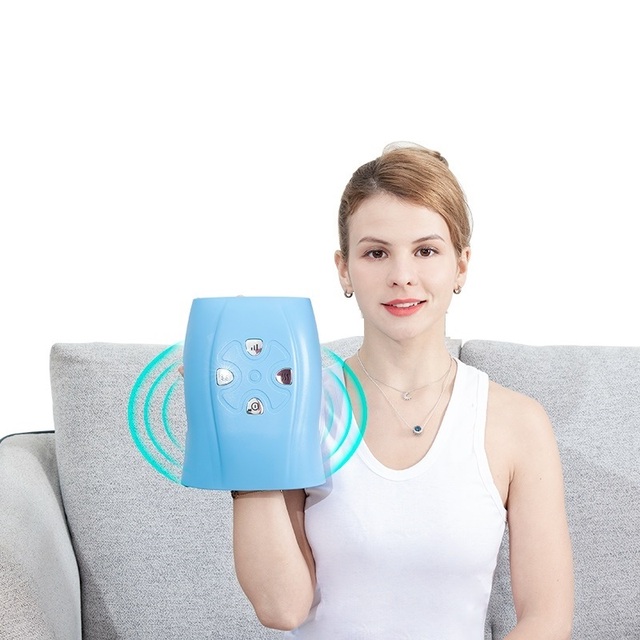 Arthritis Wrist Pain Relief Finger Numbness Heat Air Compression Kneading Massage Device Electric Machine Cordless Hand Massager