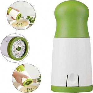 1pc Battery Powered Plastic <b>Herb</b> Spice Mill Coriander Mincer Vegetable Cutter Kitchen Tool Eco-Friendly - Product Image 6