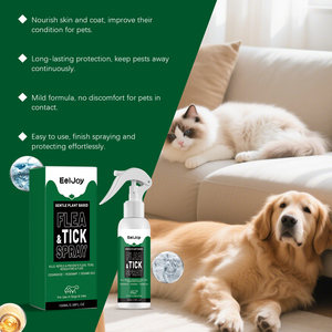 Spray <span class=keywords><strong>Répulsif</strong></span> Anti-Puces et Tiques Végétal Moderne pour Chiens et Chats – Protection Anti-Insectes Longue Durée, Doux, Non Irritant, Toutes Saisons - Product Image 4