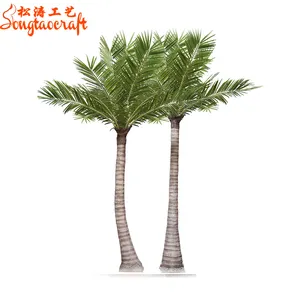 songtao supplier lager huge artificial date palm trees artificial canary date palm tree for garden decoration