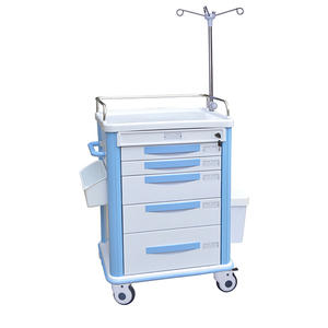 شراء أرخص أثاث المستشفيات الطبية مستشفى التمريض ترولي abs للعلاج - Product Image 1