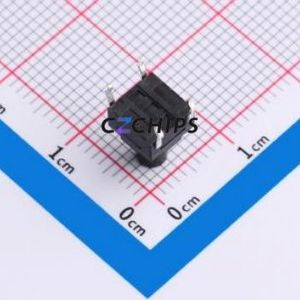 GT-TC116A-H090-L1 Tactile Switch Through hole Component (THT) Switch Single Pole Single Throw Round Button 1.6N Through Hole - Product Image 2
