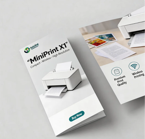 Brochure personnalisée à 3 volets, catalogue à prix abordable, <span class=keywords><strong>d</strong></span>épliant pour petites entreprises, impression sur carton pour prospectus - Product Image 1