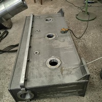 Cadre en acier soudé de haute qualité pour l'attache de machine de forage, usinage de précision CNC, perçage et fraisage