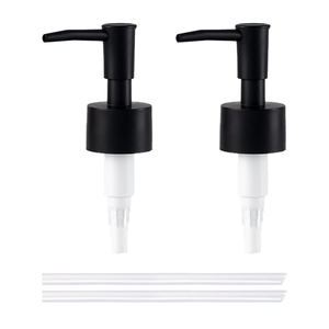 Livraison Rapide Pompe Distributrice à Ressort Externe en Plastique 28mm Dosage 4ml Pompe à Lotion Manuelle Verrouillage Gauche Droite pour Emballage d'Huile Capillaire - Product Image 1