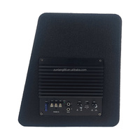 10 pouces Subwoofer double Tweeter haut-parleur RMS 200W Subwoofer actif haut-parleurs OEM voiture Subwoofers boîte boîtier basse forte