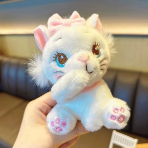 Peluche miniature chat léopard de 12 cm avec muserolle, porte-clés, vente en gros, jouet en peluche, pendentif, petite poupée suspendue, adorable petite poupée en peluche - Product Image 3