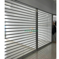 PC automatique moderne volet roulant transparent en polycarbonate