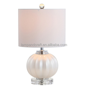 Lampe de table en céramique bleue pour la décoration de la maison, chambre à coucher, hall d'hôtel, chambre d'hôtel, salon - Product Image 4