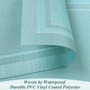 Hot Sale Woven Weed Mat Square Non-slip and Easy to Clean Table Woven <b>Placemats</b> for Dining Table Luxury - Product Image 5