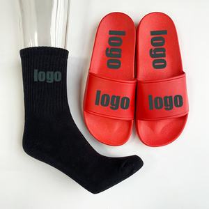 Calcetines <span class=keywords><strong>de</strong></span> algodón puro personalizados para mujer y mujer, <span class=keywords><strong>sandalias</strong></span> deslizantes con <span class=keywords><strong>plataforma</strong></span>, marca privada, unisex, <span class=keywords><strong>2022</strong></span> - Product Image 4