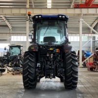 Traktor 90HP Terlaris 4x4 Pertanian Mesin Traktor Penggerak 4 Roda Pompa Pertanian