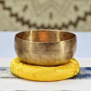 Sukses buatan tangan semua ukuran mangkuk menyanyi Tibet untuk penyembuhan suara meditasi mandi