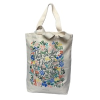Sac fourre-tout de plage personnalisé OEM AC-007 en toile de coton 12 oz avec sublimation, sac de shopping CMYK