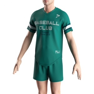 Camisetas de Béisbol Personalizadas con Bordado, Camisetas de Béisbol con Cuello en V para Hombre, Diseño de Chico Japonés en Uniforme - Product Image 5