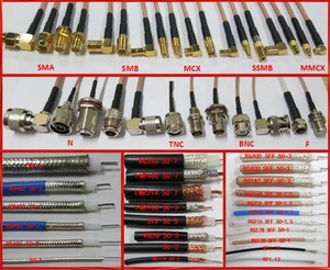 ผู้ผลิตสายโคแอกเชียล RF พร้อมหัวต่อ SMA/<span class=keywords><strong>BNC</strong></span>/MCX/MMCX/N/SMB/SMC/SMP ความยาวตามสั่ง - Product Image 3