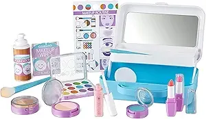 Ensemble de coiffeuse pour enfants avec accessoires réalistes, <span class=keywords><strong>maquillage</strong></span> factice sans dégâts pour filles, kit de <span class=keywords><strong>maquillage</strong></span> de 16 pièces pour enfants - Product Image 4