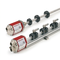 Sensor Posisi Linear Magnetostriktif Temposonics MTS dengan Resolusi 0.1mm, Output 24VDC SSI/Analog