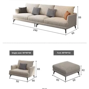 Set di Divani per Soggiorno, Mobili Comodi e di Alta Qualità, Personalizzabili - Product Image 6